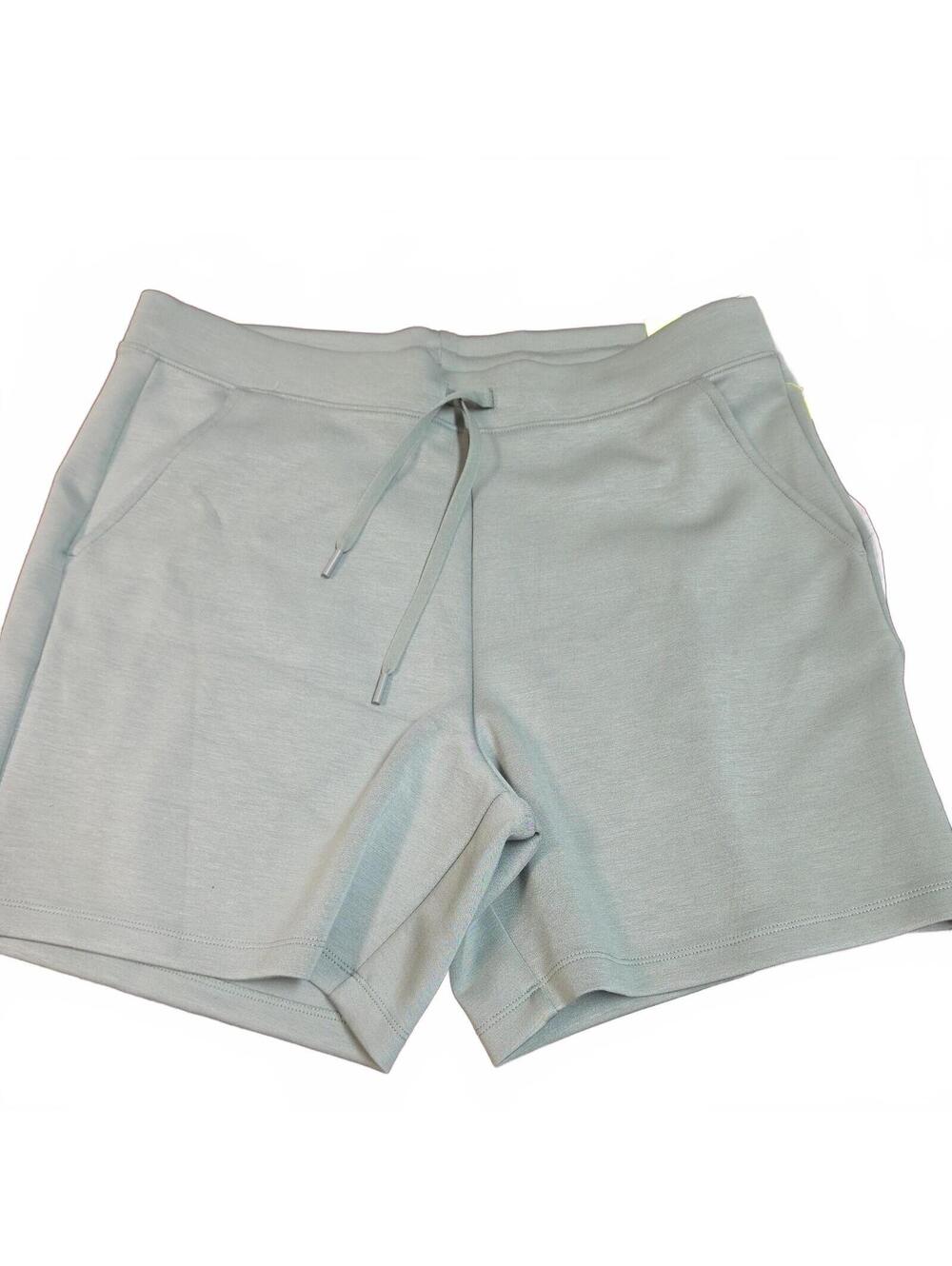 All in Motion Mens Sleek Spacer Short Olive Green 7 Inch Inseam Large NWT